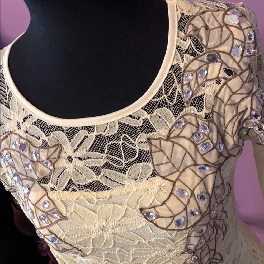 Alter’d State lace long sleeve sheath dress. Small - Picture 3 of 8